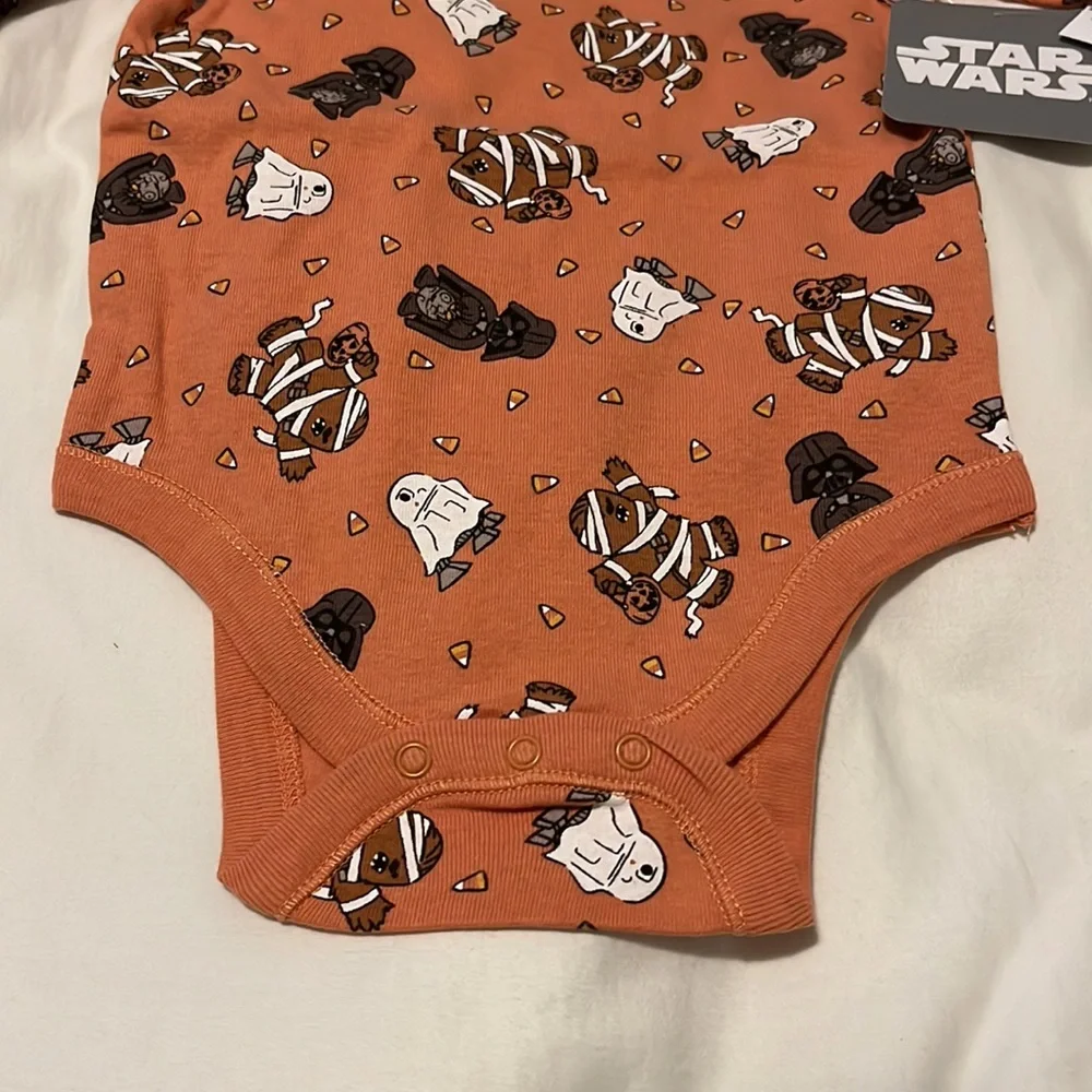 Star Wars Halloween baby onesie